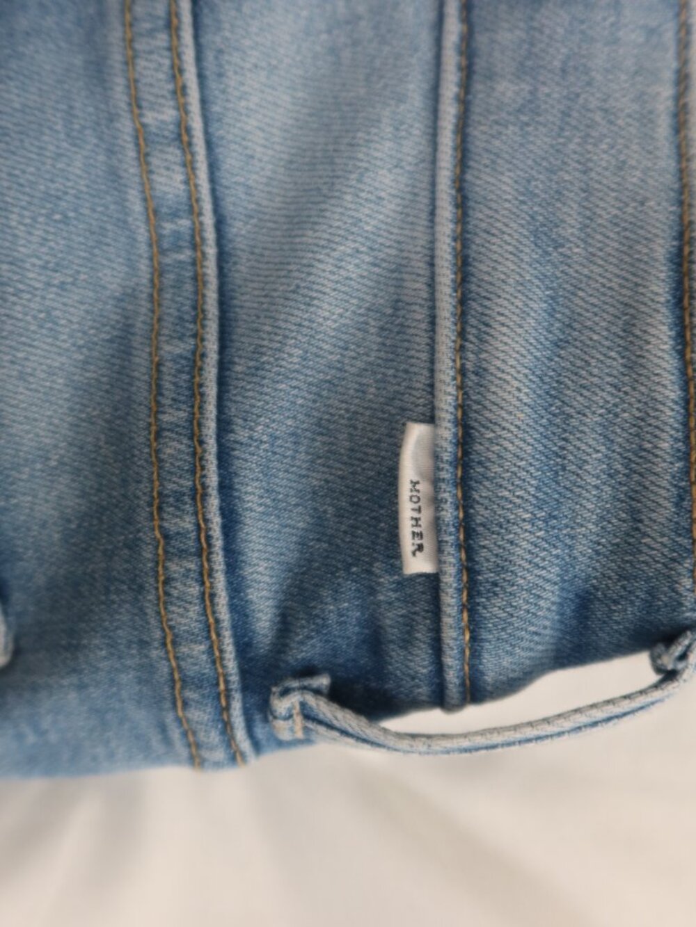 Mother -The Insider High Waist Step Frayed Hem Crop Jeans - Size 25 - Like New - Picture 11 of 12